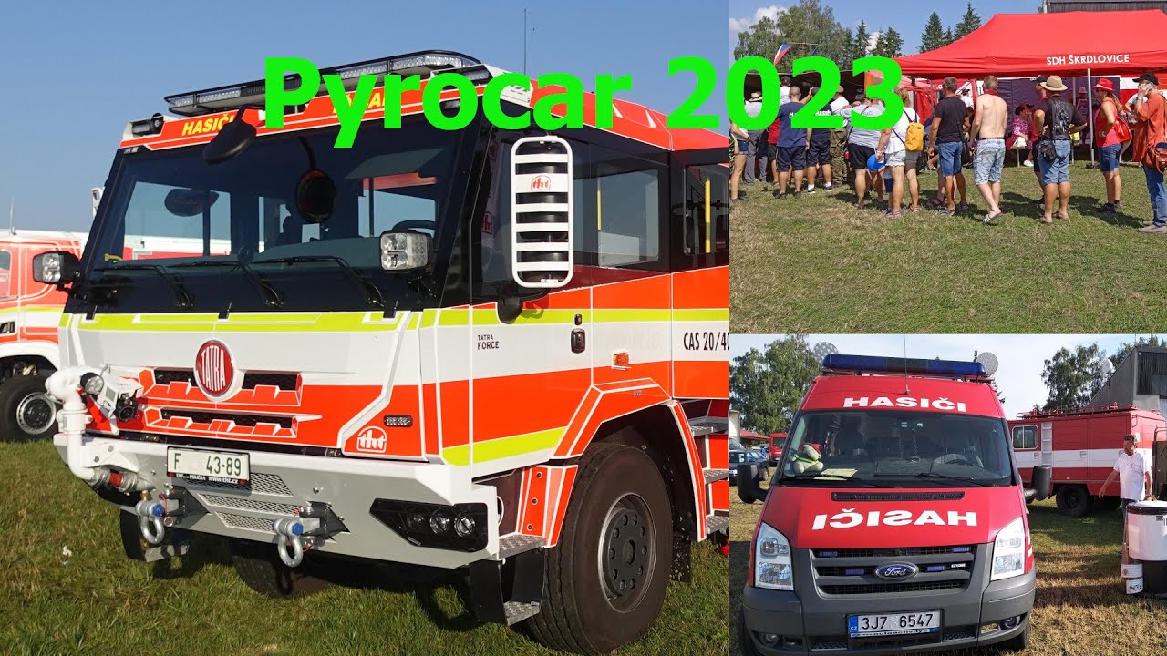 Pyrocar 2023 Hasiči Škrdlovice
