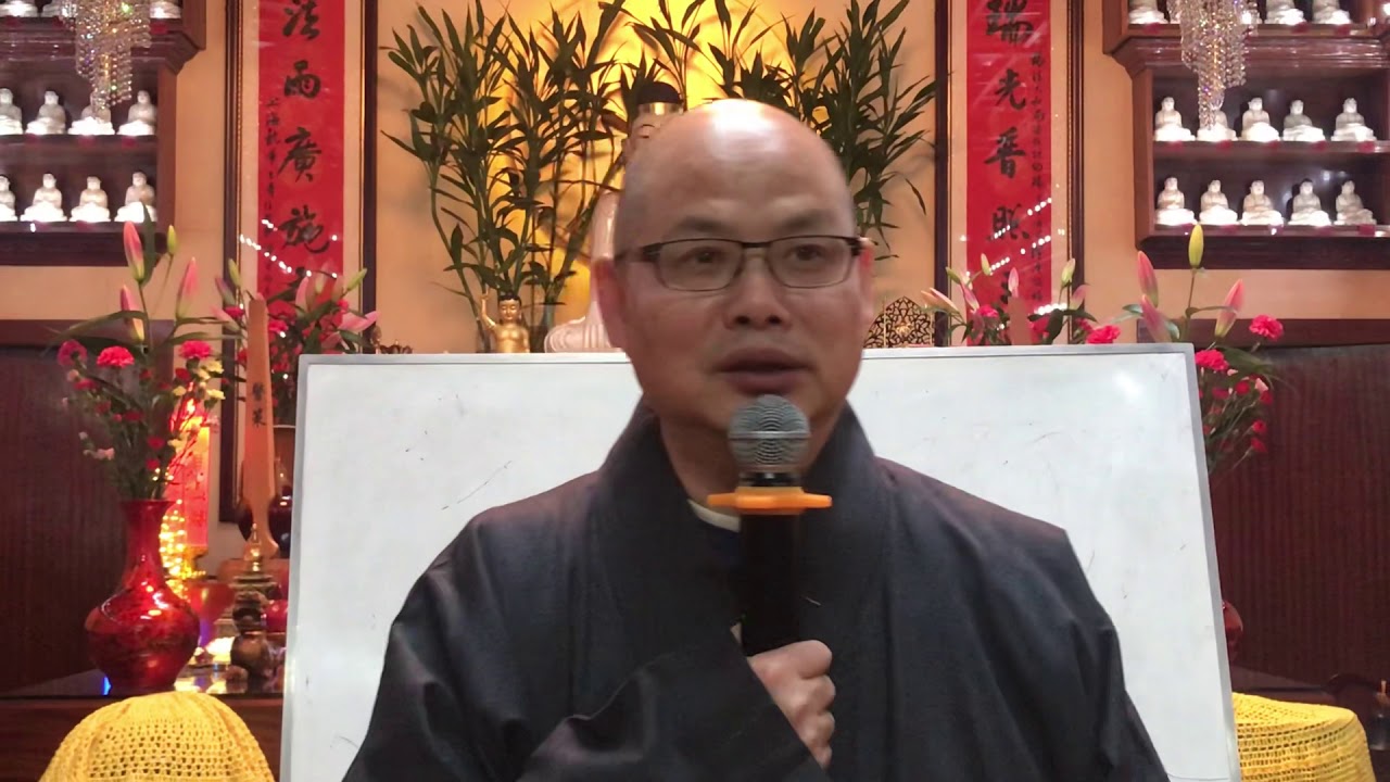 美国纽约《瑞光寺》上瑞下法大和尚开示：《阿弥陀经》2019/12/1