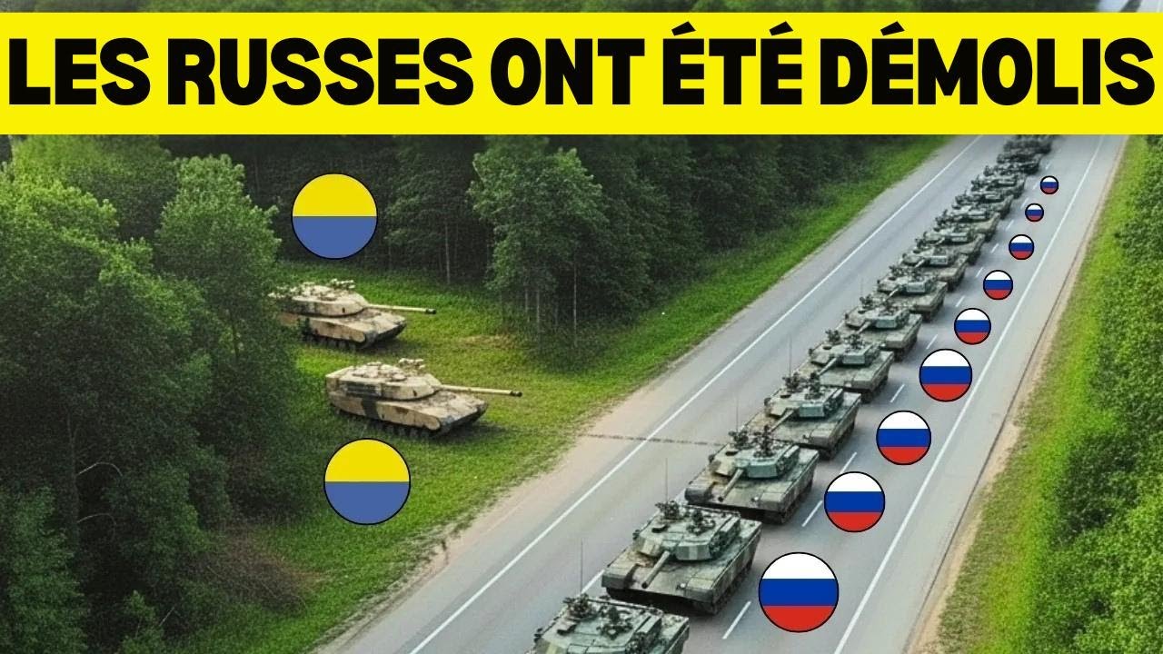 L&rsquo;Ukraine a laiss&eacute; passer la colonne de chars russes&hellip; Ce qui est arriv&eacute; ensuite est incroyable