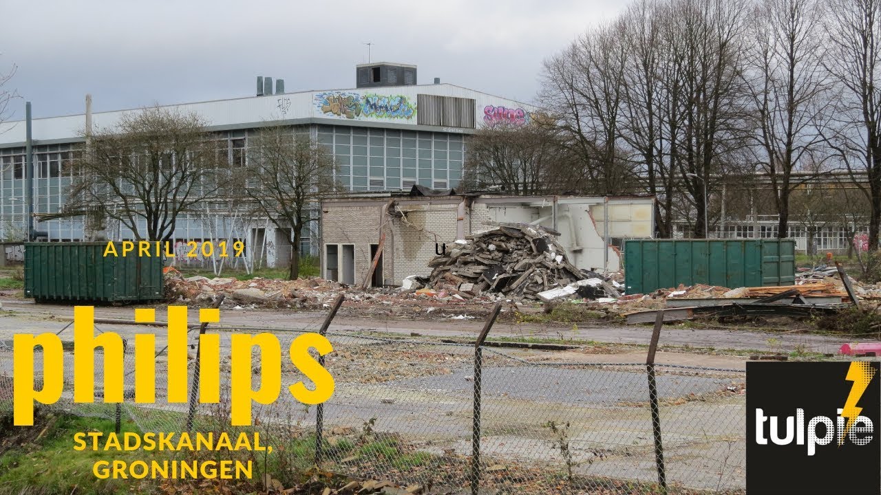Naar verlaten Philips fabriek bijna opgepakt!