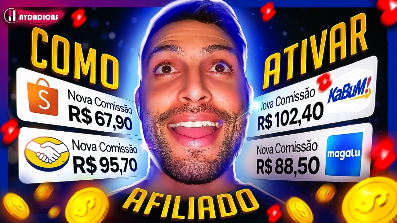 ✅Como Ativar o Programa de Afiliado do YouTube Shopping em 2026 (Passo a Passo Atualizado)