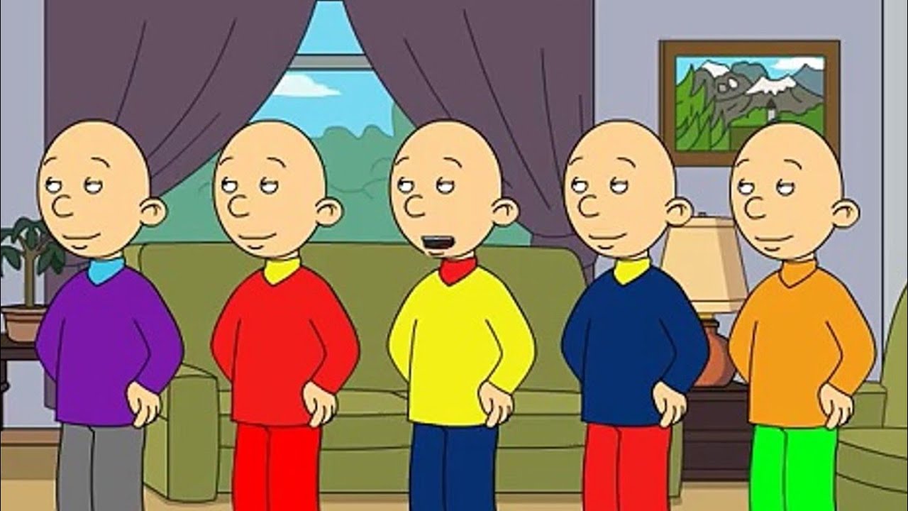 Caillou goes to the club/ gets what he deserves