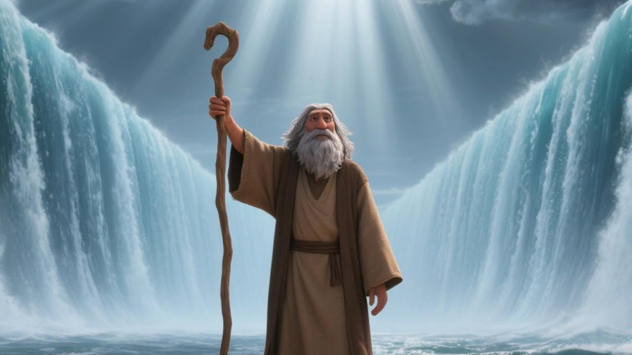 Musa na Muujiza wa Bahari ya Shamu | Hadithi ya Biblia ya Kulala kwa Watoto (Sehemu ya 6)