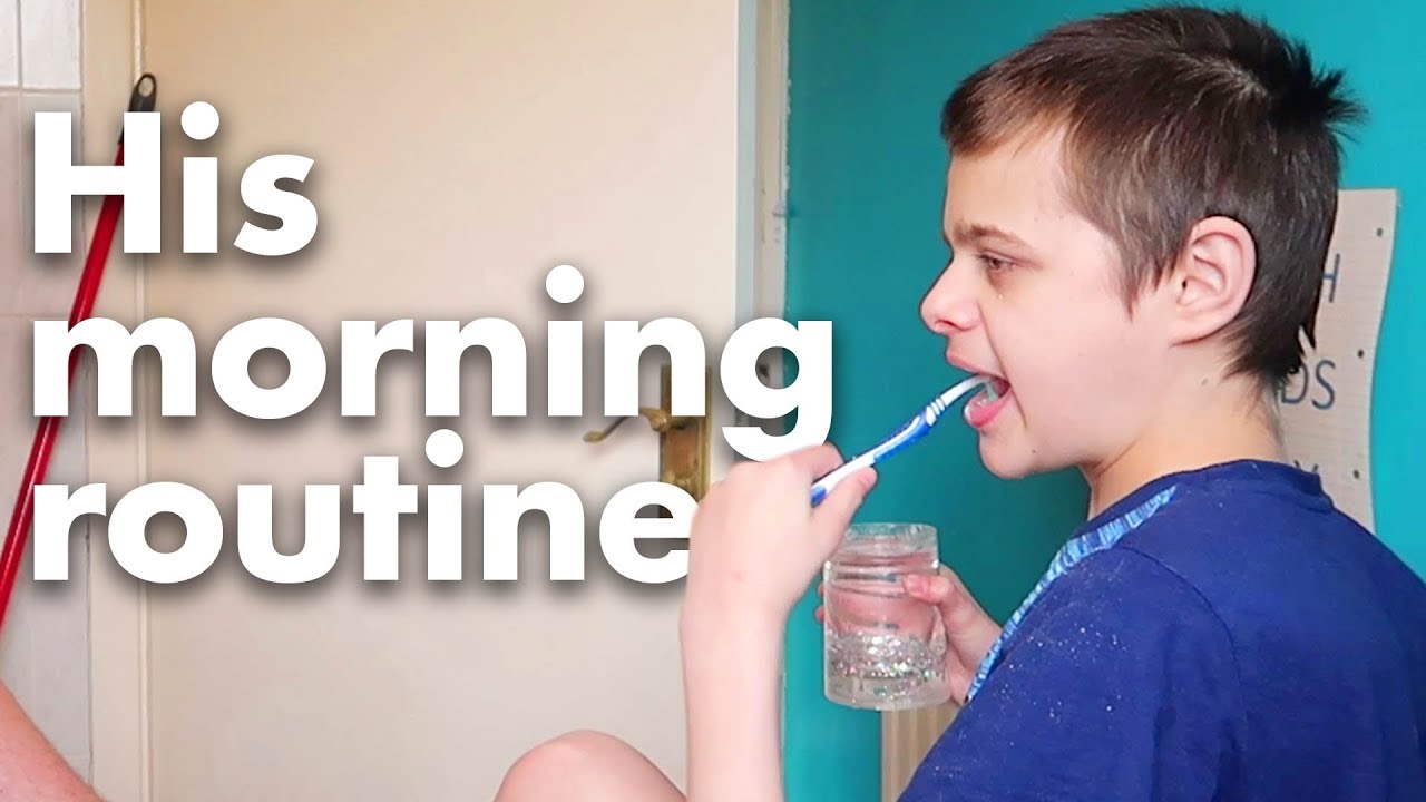 Morning routine for teenager with autism
