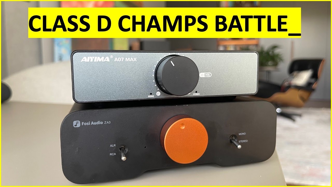 Fosi Audio ZA3 vs Aiyima AO7 Max - same same but different?