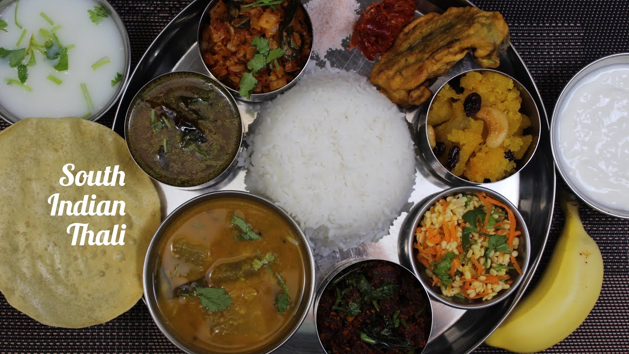 South Indian thali #thali #youtube 