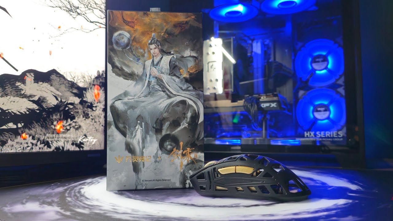 ESSE É O MELHOR MOUSE QUE EU TESTEI ATÉ HOJE! REVIEW WL SWORD X THE SWORDS