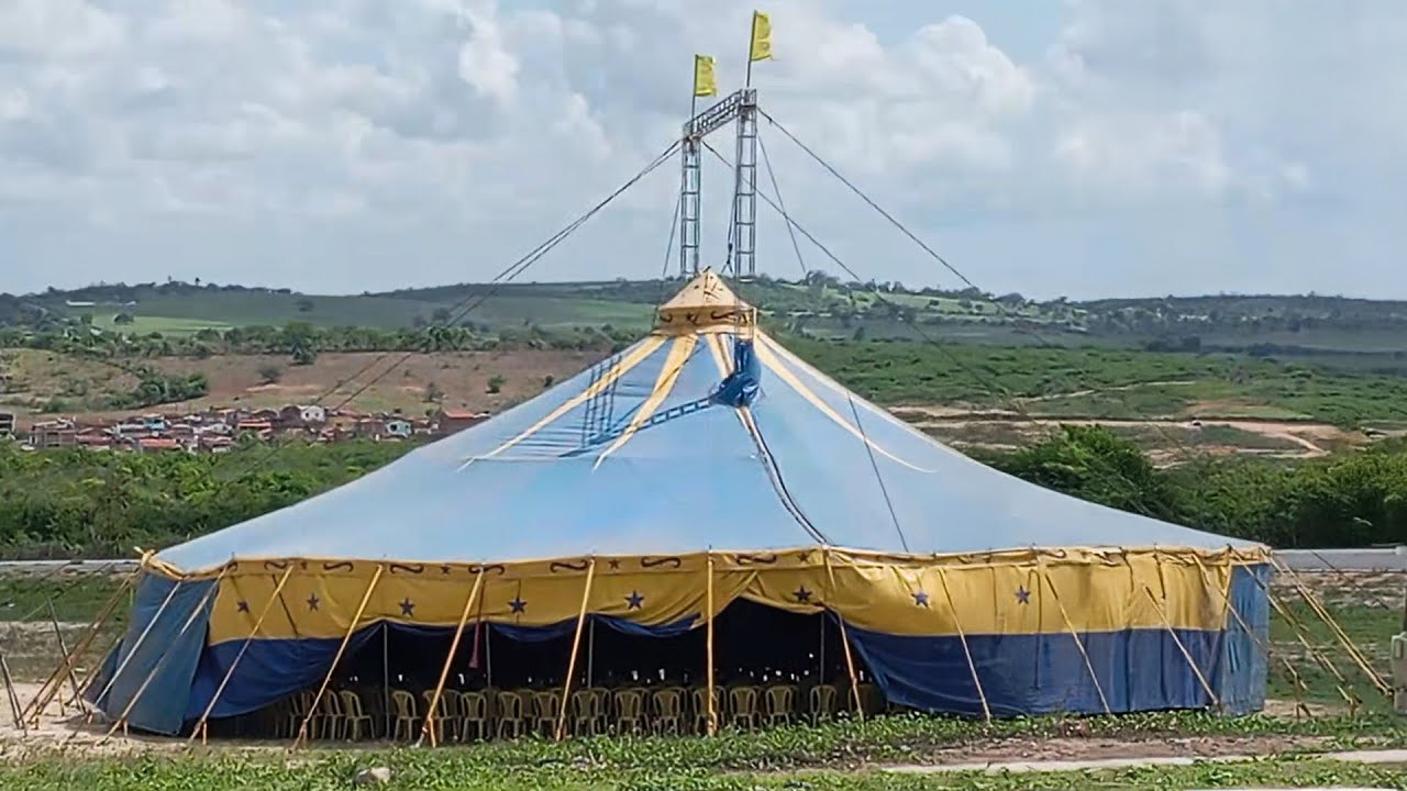 Espetáculo - Circo Águia Dourada - Casinhas-PE