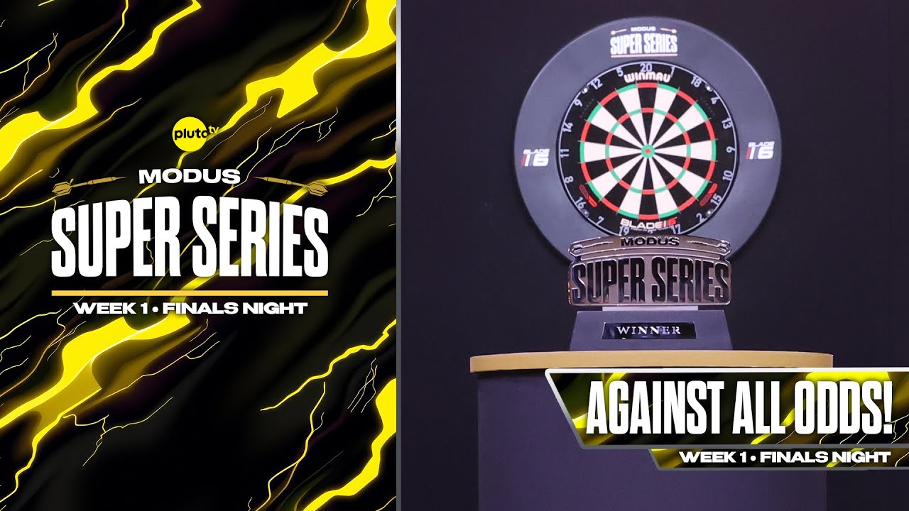 WE HAVE OUR 1ST CHAMPION!!!🤩🏆 | Darts Highlights | Week 1 Finals Night