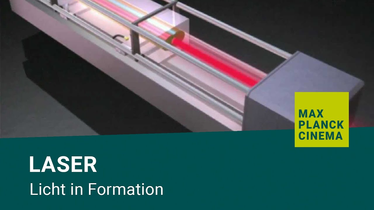 Laser - Licht in Formation