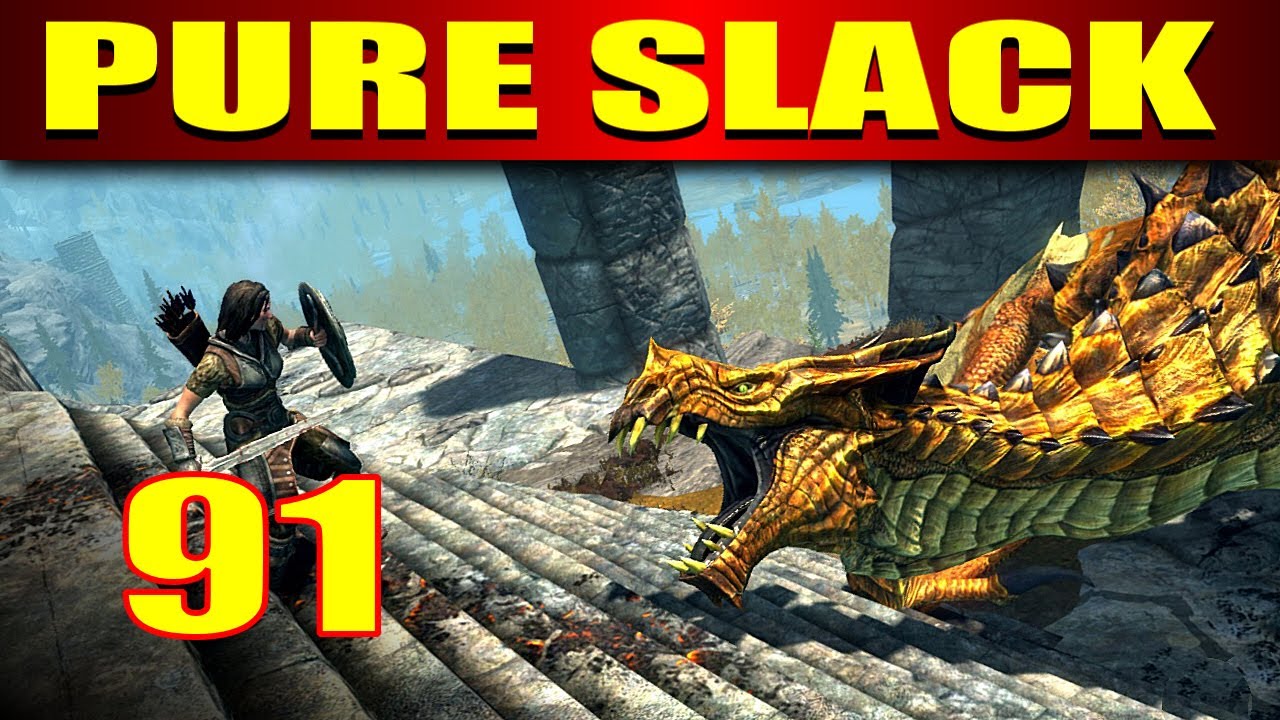 Skyrim Pure Slack Walkthrough LEGENDARY - Part 91: Prepping for a Golden Makeover