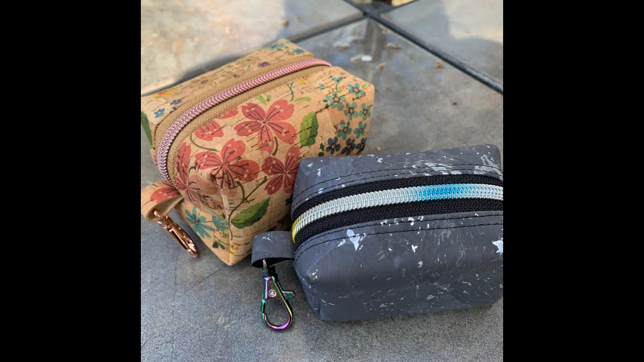 Cork Mini Boxy Pouch
