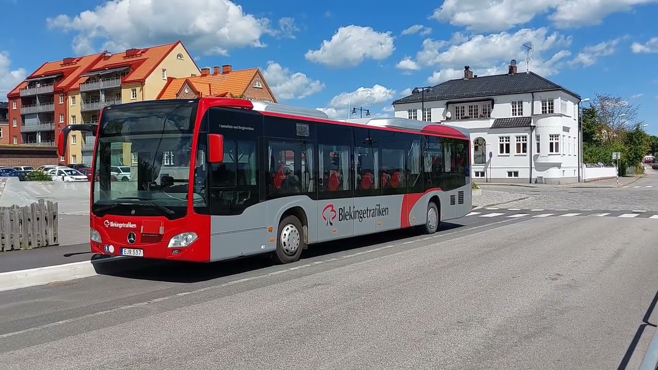 Public Transport around Blekinge - Summer 2022.