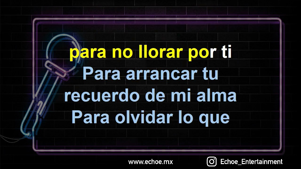 Banda Pequeños Musical - Para No LLorar (Versión Karaoke)