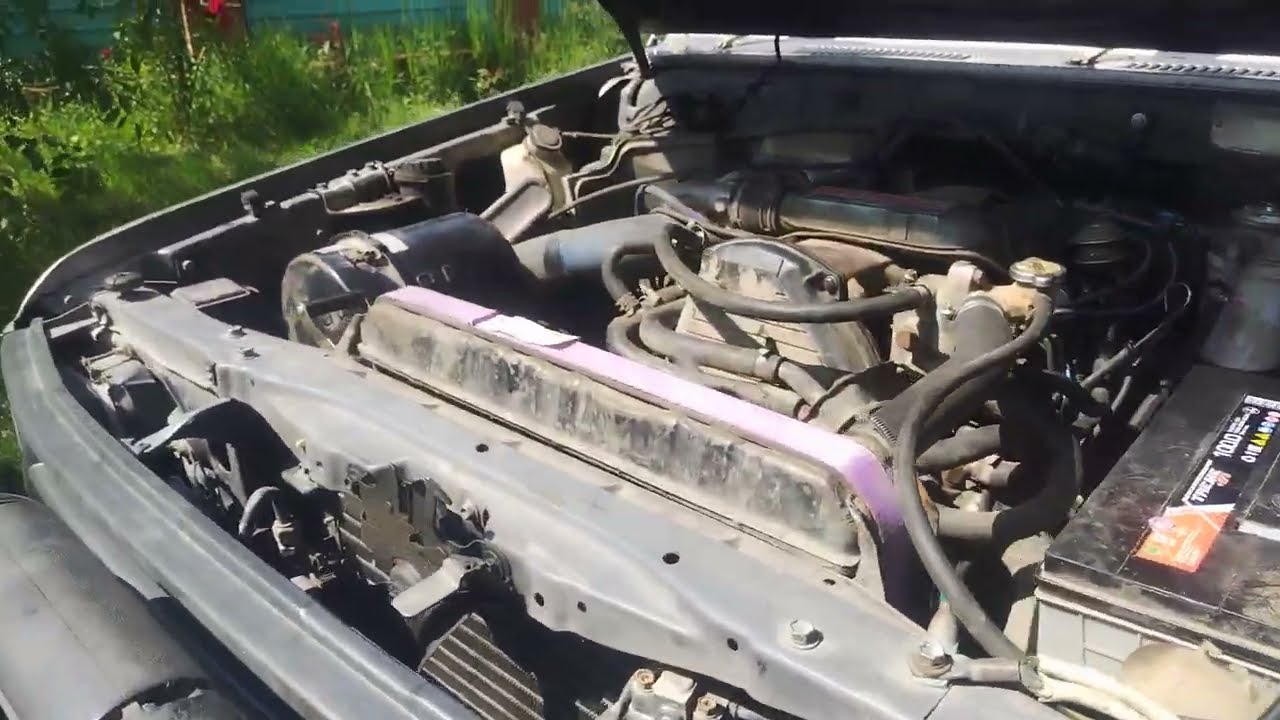 Запуск 2LT-E на Toyota LandCruiser 70.