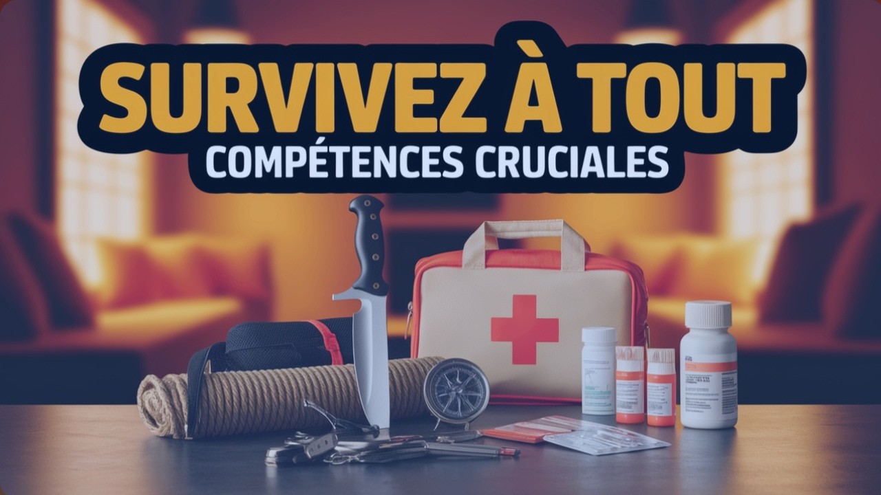 🚨  PREMIERS SECOURS D'URGENCE : les comp&eacute;tences cruciales pour votre kit de survie