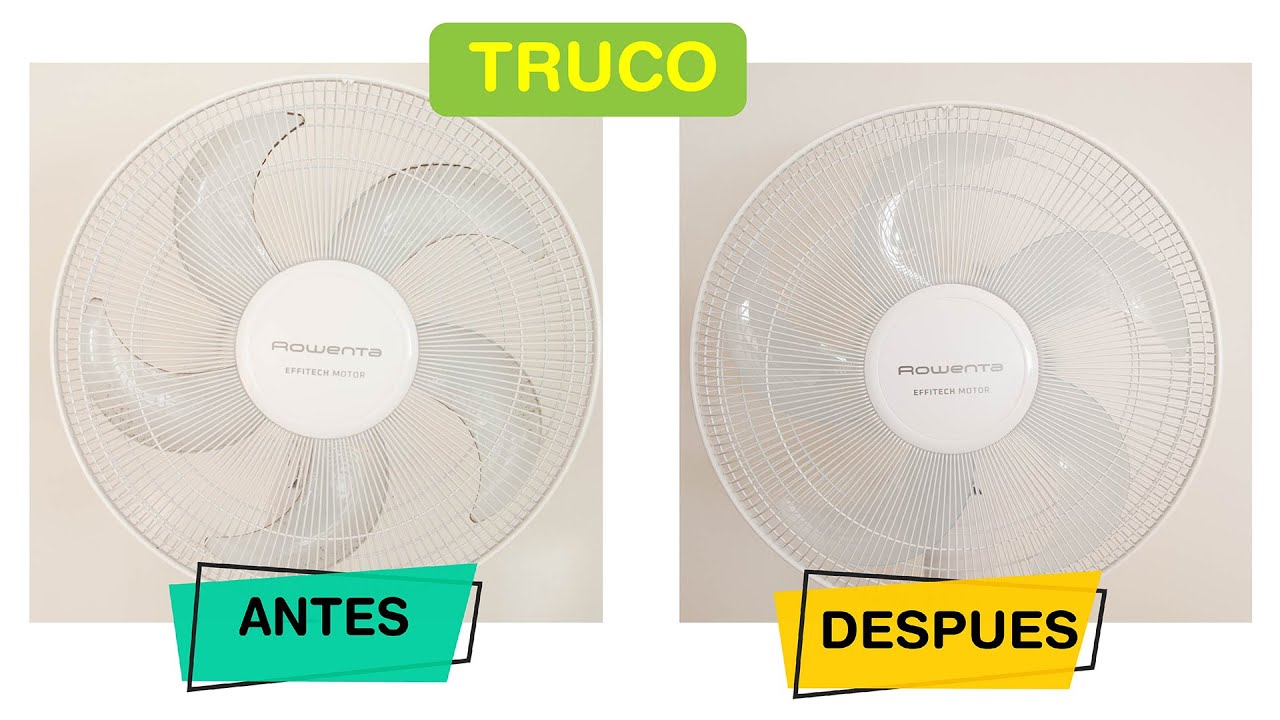 TRUCO para LIMPIAR el VENTILADOR  SIN DESMONTAR