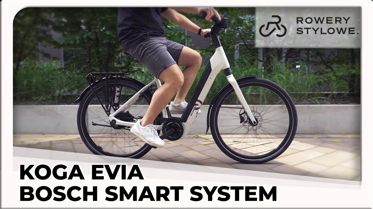 Rower elektryczny na pasku Koga Evia - komfortowy klasy PREMIUM