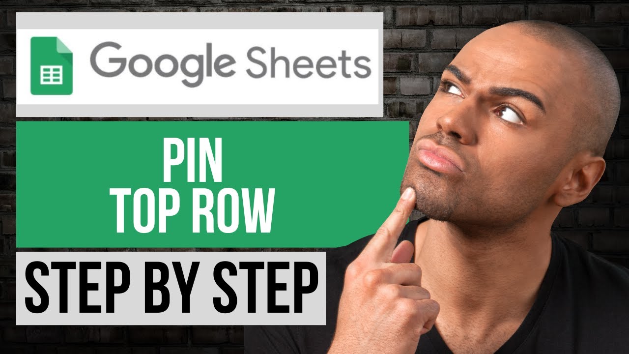 How to Pin the Top Row in Google Sheets &mdash; Step by Step Google Sheets Tutorial
