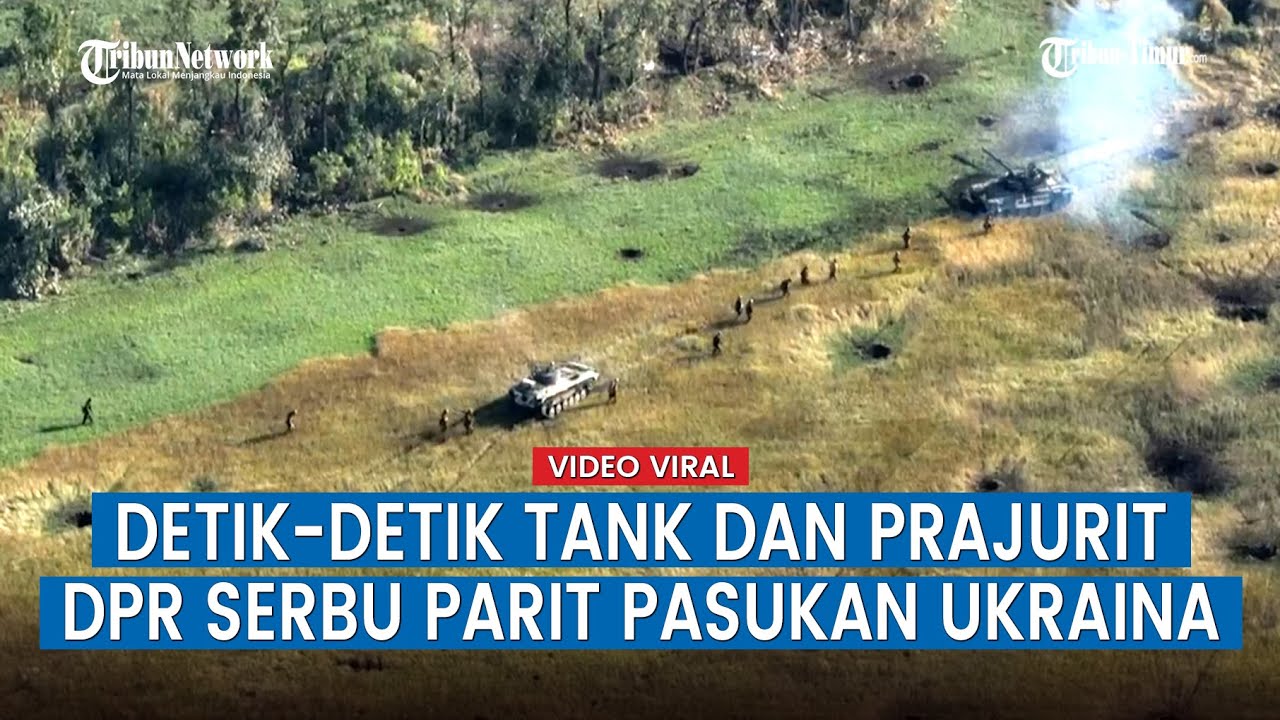 Kendaraan Tempur NM DPR Bersihkan Area Berbenteng hingga Parit Tentara Ukraina yang Sembunyi