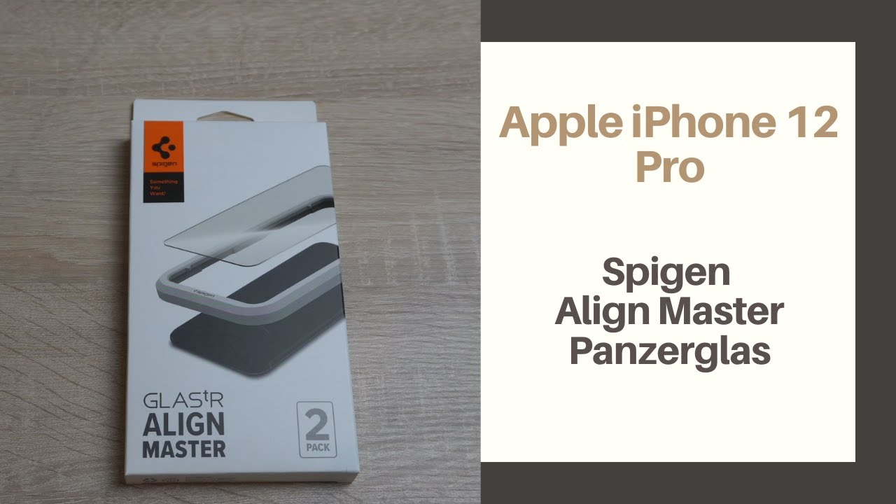 Apple iPhone 12 Pro - Displayschutzfolie / Panzerglas Spigen Align Master - Anbringung + Erfahrungen