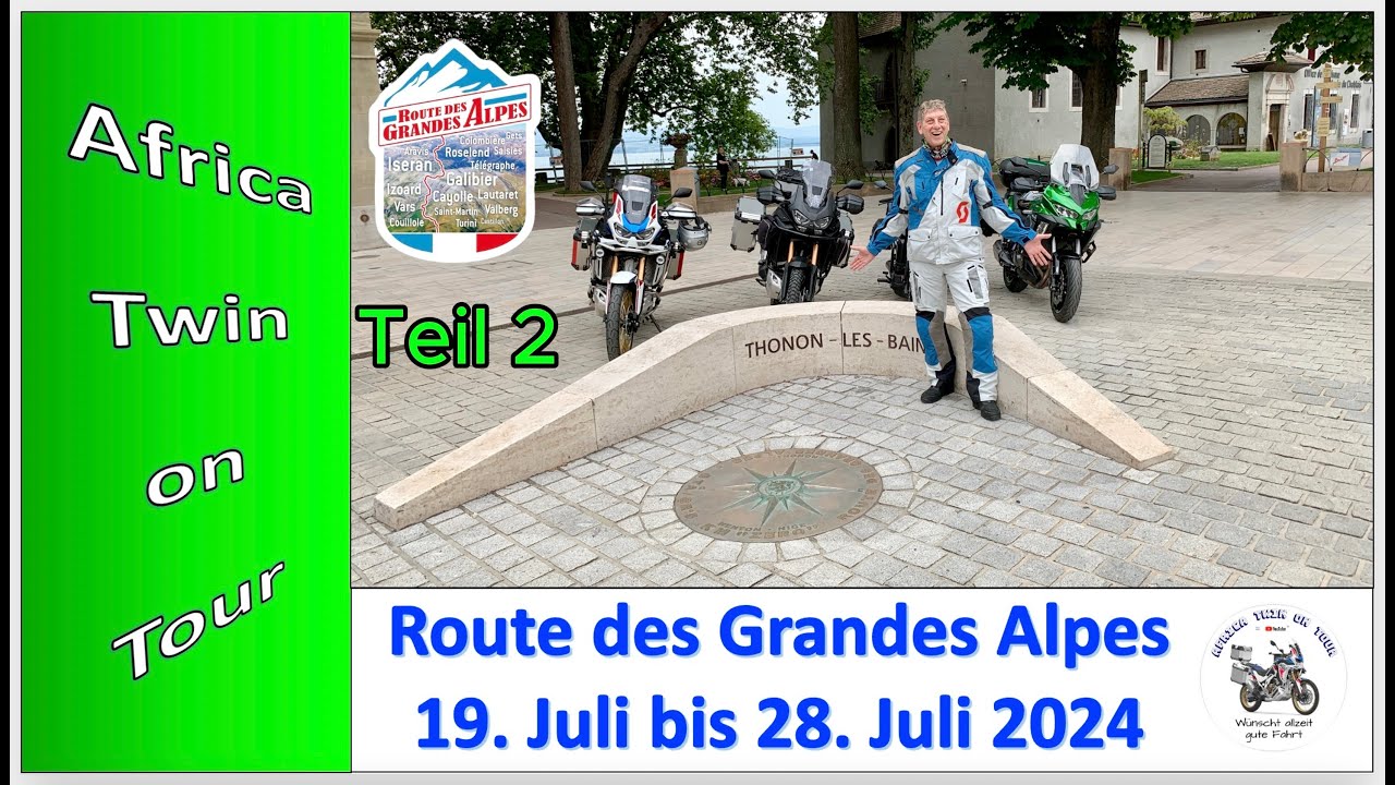 Motorrad Reise Tour RDGA Teil 2 / Africa Twin