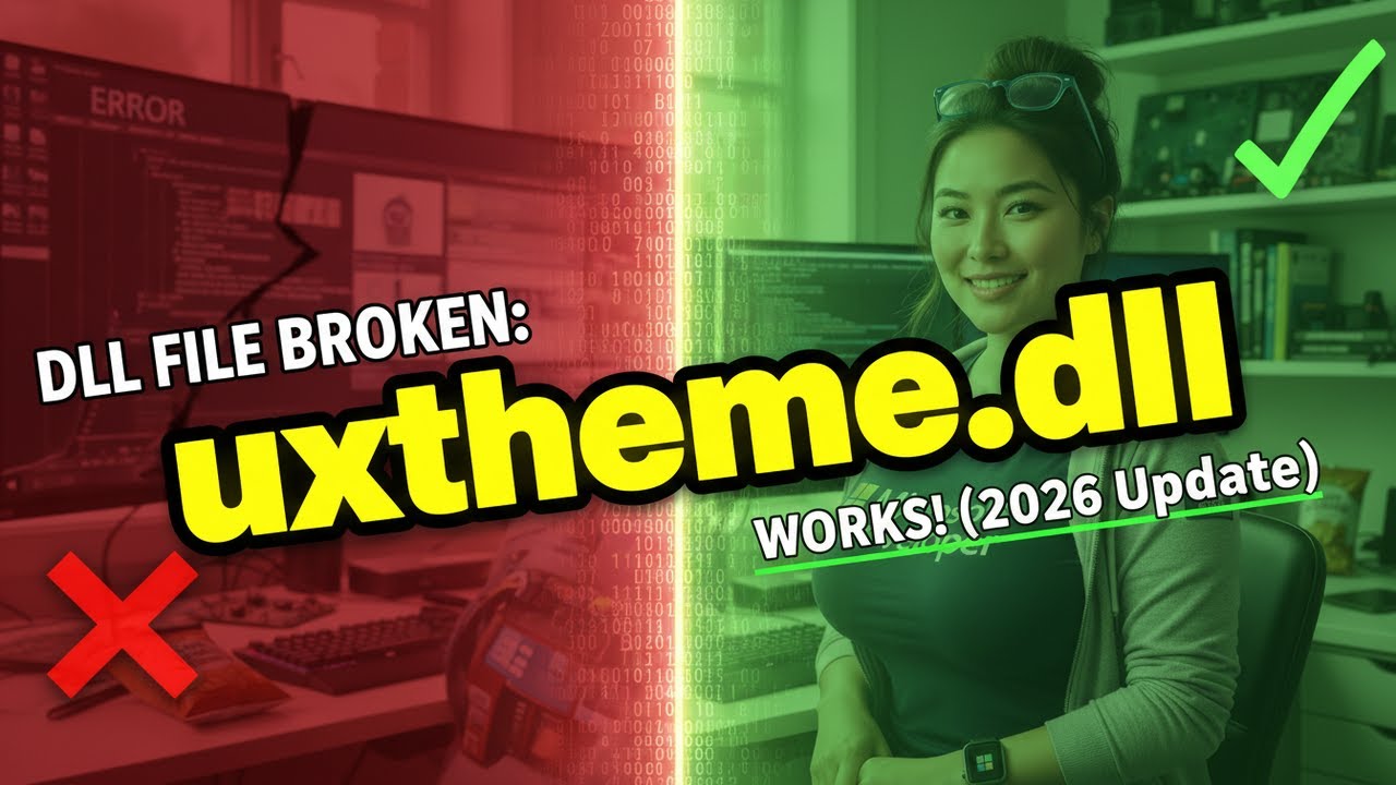 Uxtheme.dll Not Found? Here's the Fast Fix!