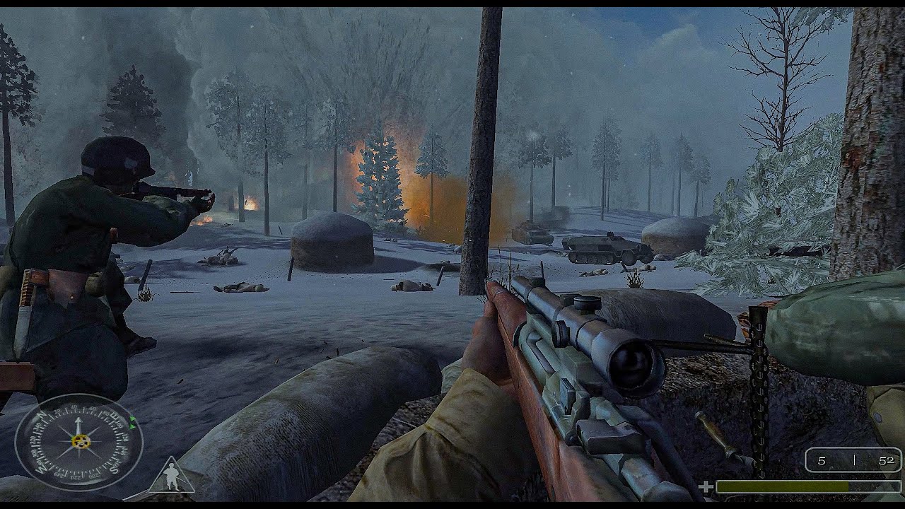 101-я воздушно-десантная дивизия (Бастонь, Бельгия, 1944 г.) Call of Duty: Объединённое наступлен...