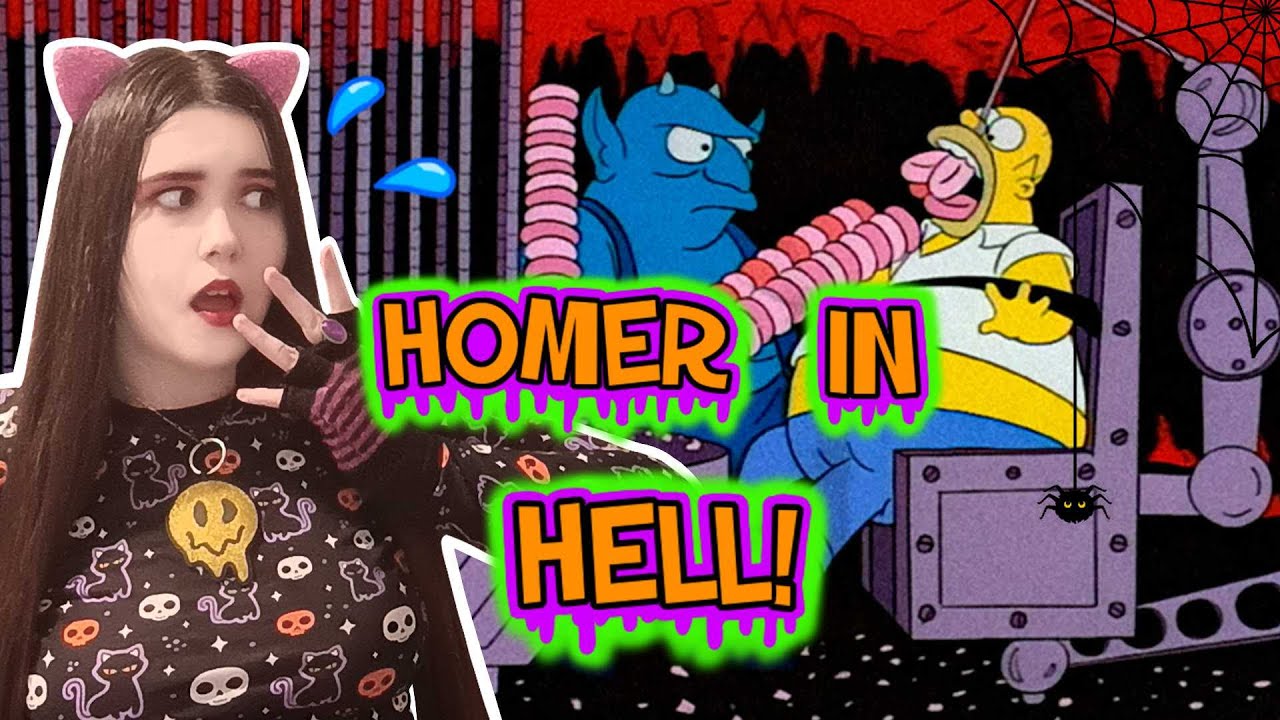 The Simpsons Treehouse Of HORROR Moments! 😱😈 Halloween Reaction! 🎃
