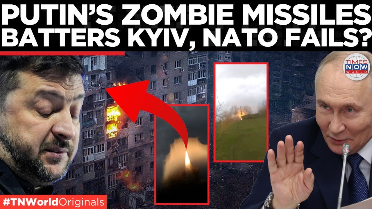 KYIV BLEEDS: Russia's ‘Zombie Missiles’ Hits Ukraine, Exposes NATO's Crumbling Defences | World News