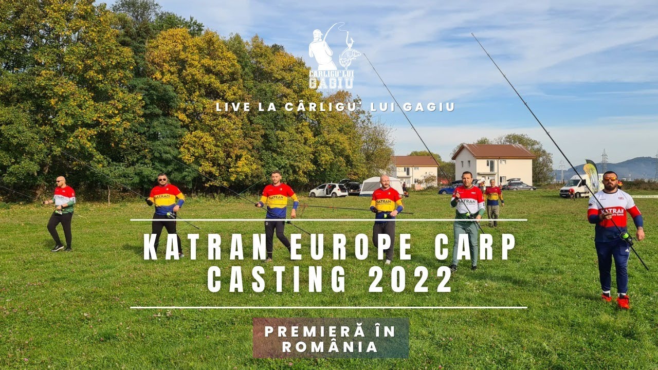 Katran Europe Carp Casting 2022! Premiera LIVE oferita de Carligu' lui Gagiu in ROMANIA la Brasov!