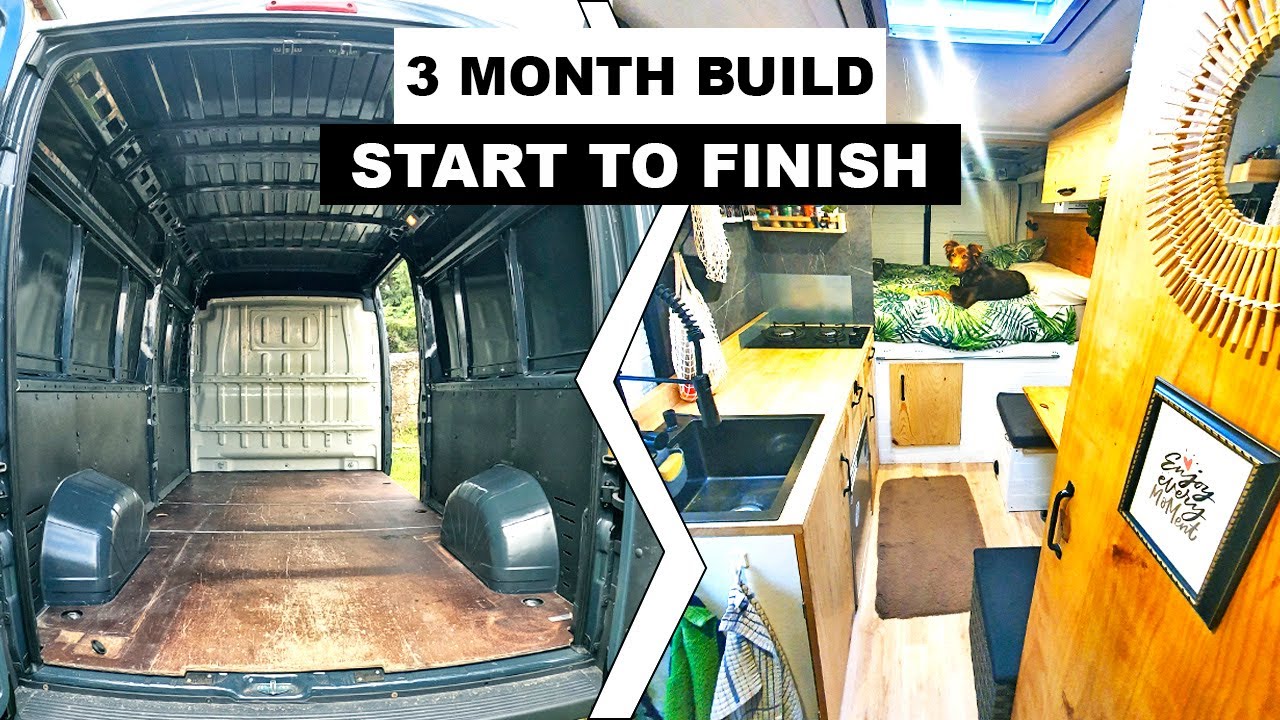 🔥VAN CONVERSION🔥 de furgoneta a camper en 25 minutos 🤯