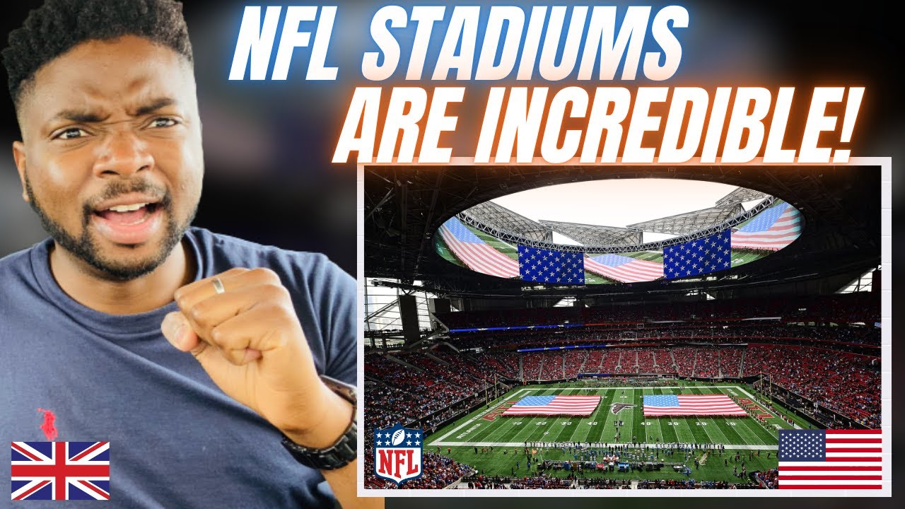 EVERY NFL STADIUM RANKED WORST TO BEST! - Brit Reacts
