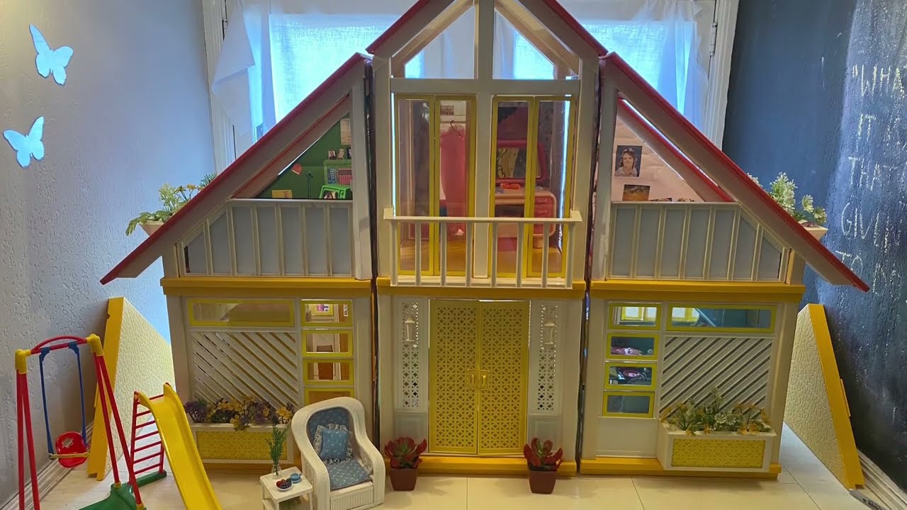 My Customized Barbie Dream House Tour #barbie