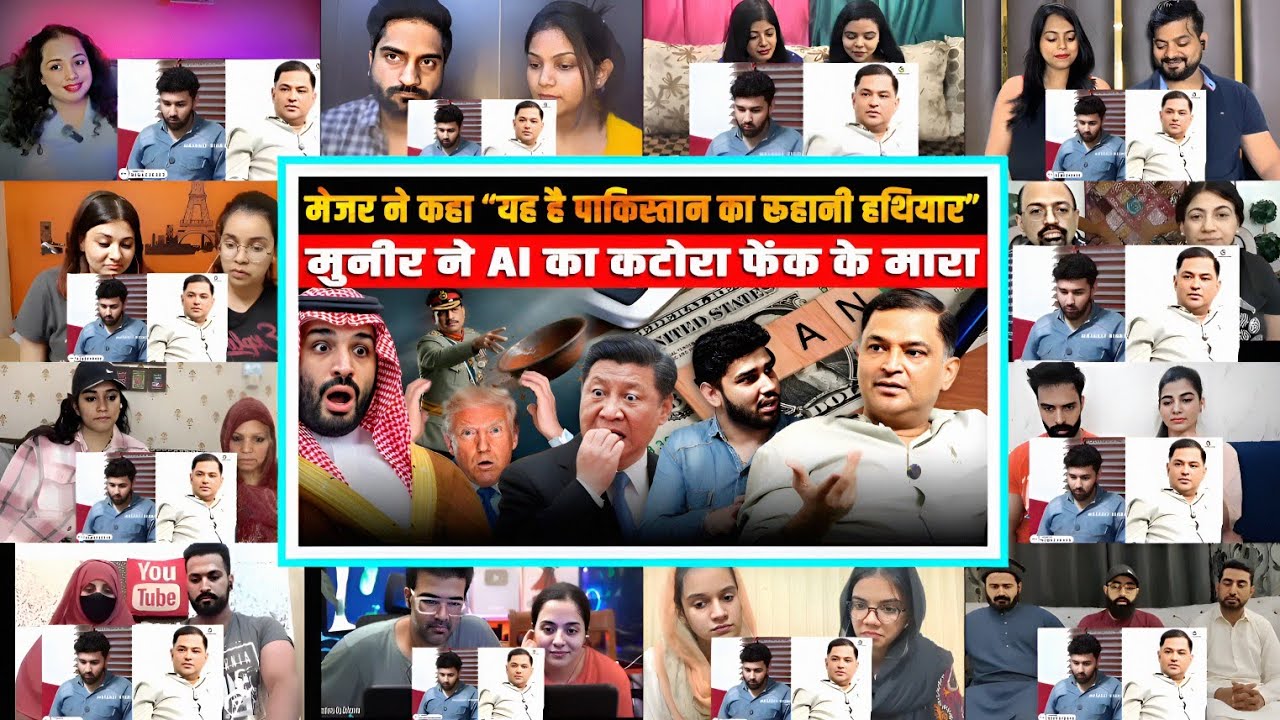Maj. Gaurav Arya -Exposes Pakistan’s “Spiritual Weapon” and Munir Ai's Claim Mashup 😨| RC Mashup 🔥