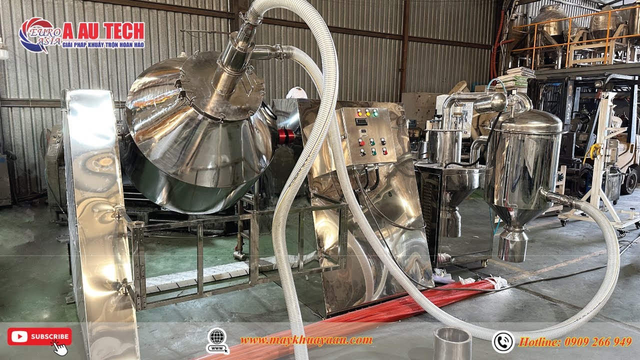 Hệ thống máy cấp liệu và máy trộn bột thực phẩm - Lh: 0909 266 949 (Á Âu)