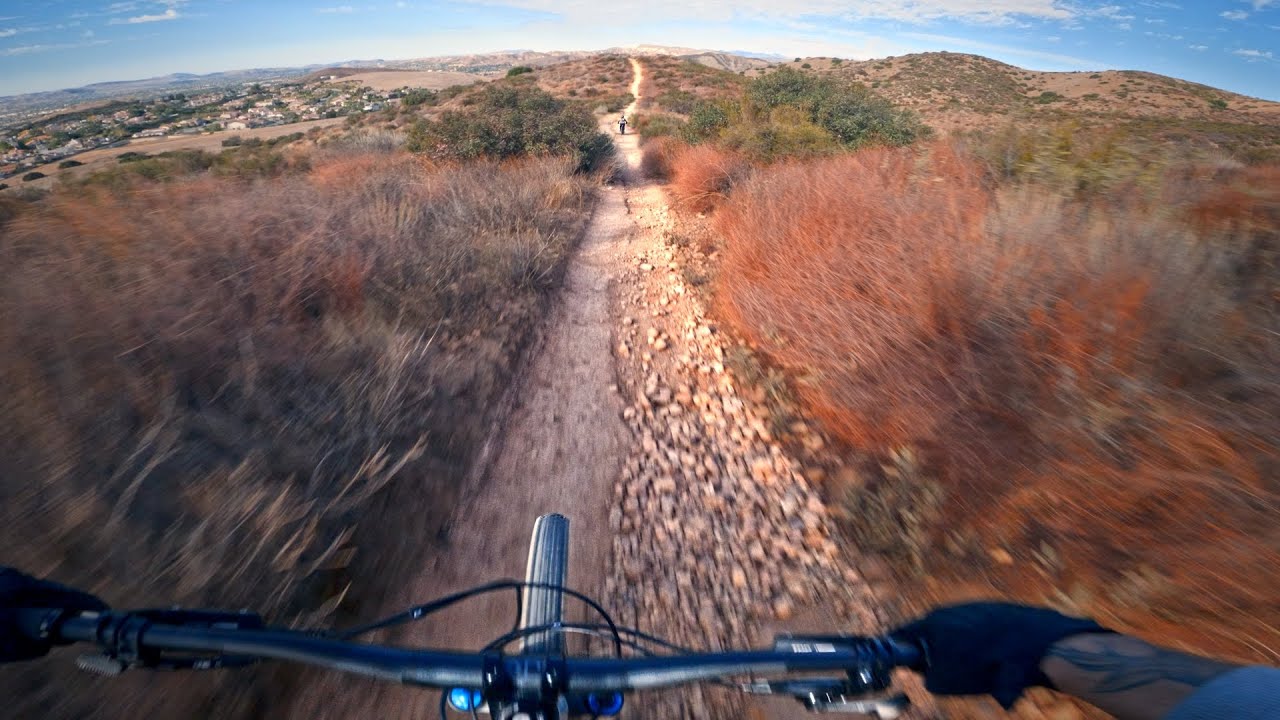 Riding a very technical and flowy trail | Chumach Simi Valley