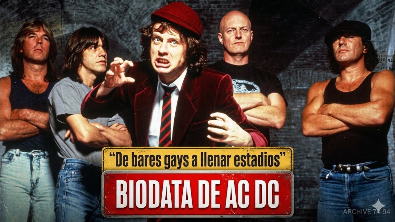 AC/DC: Su historia como NADIE te la conto!  DOCUMENTAL BIODATA!