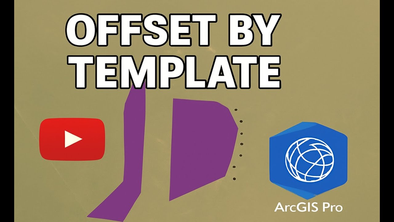 Offset By Template Tool in ArcGIS Pro: Calculate Flexible Offsets with Azimuth Options!