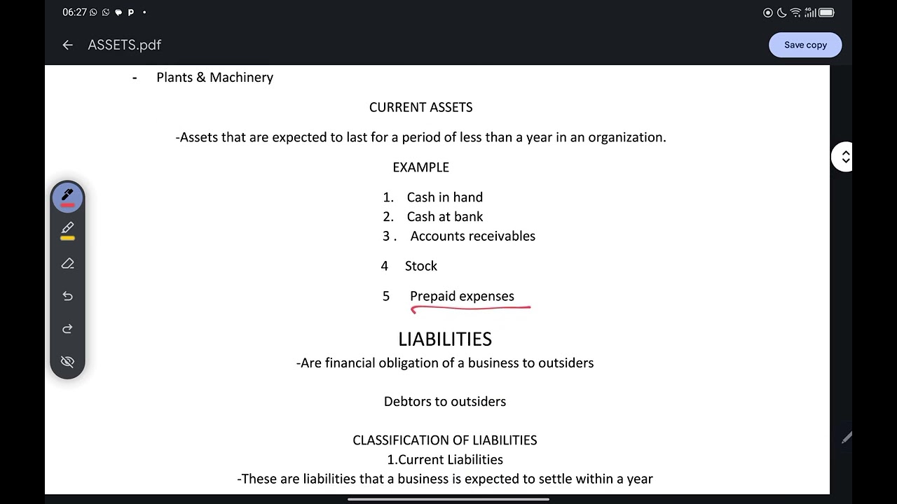 Accounting equation