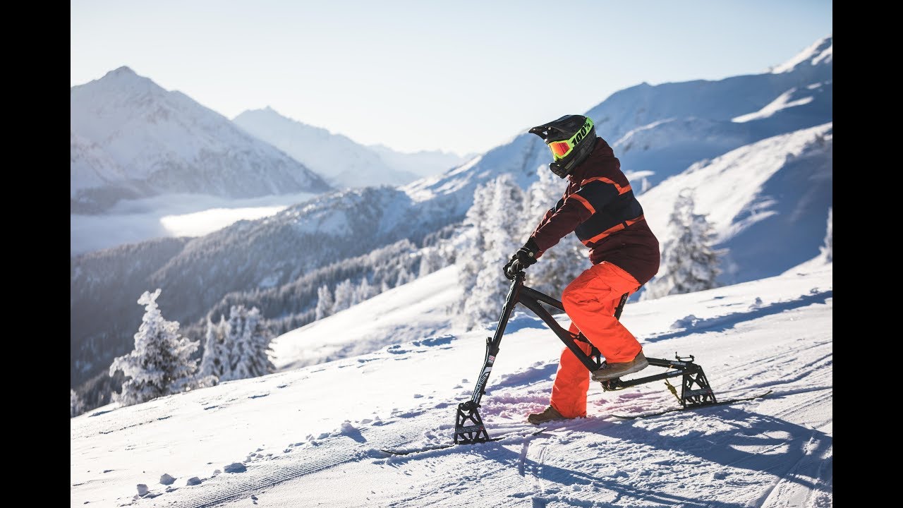 SNOWBIKE DAY IN SWITZERLAND - SANDRO SCHMID