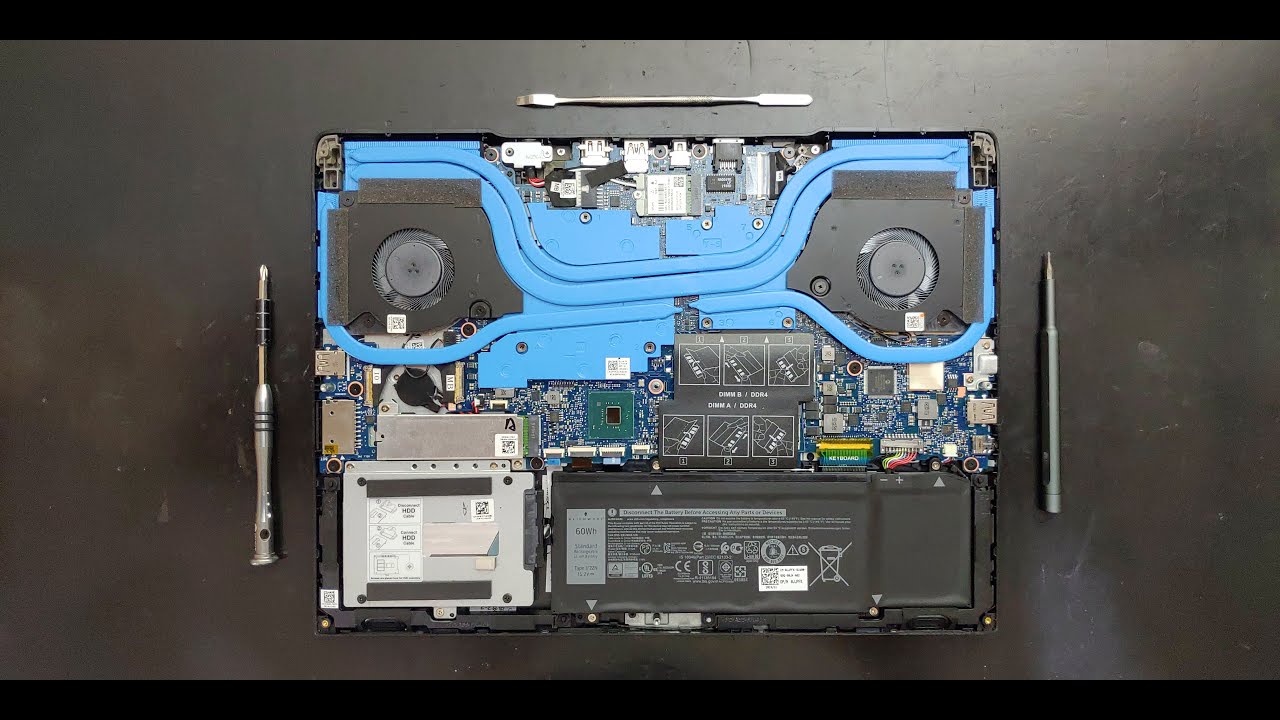 Dell G5 5590 - Desmontagem +  Instalação de Hd
