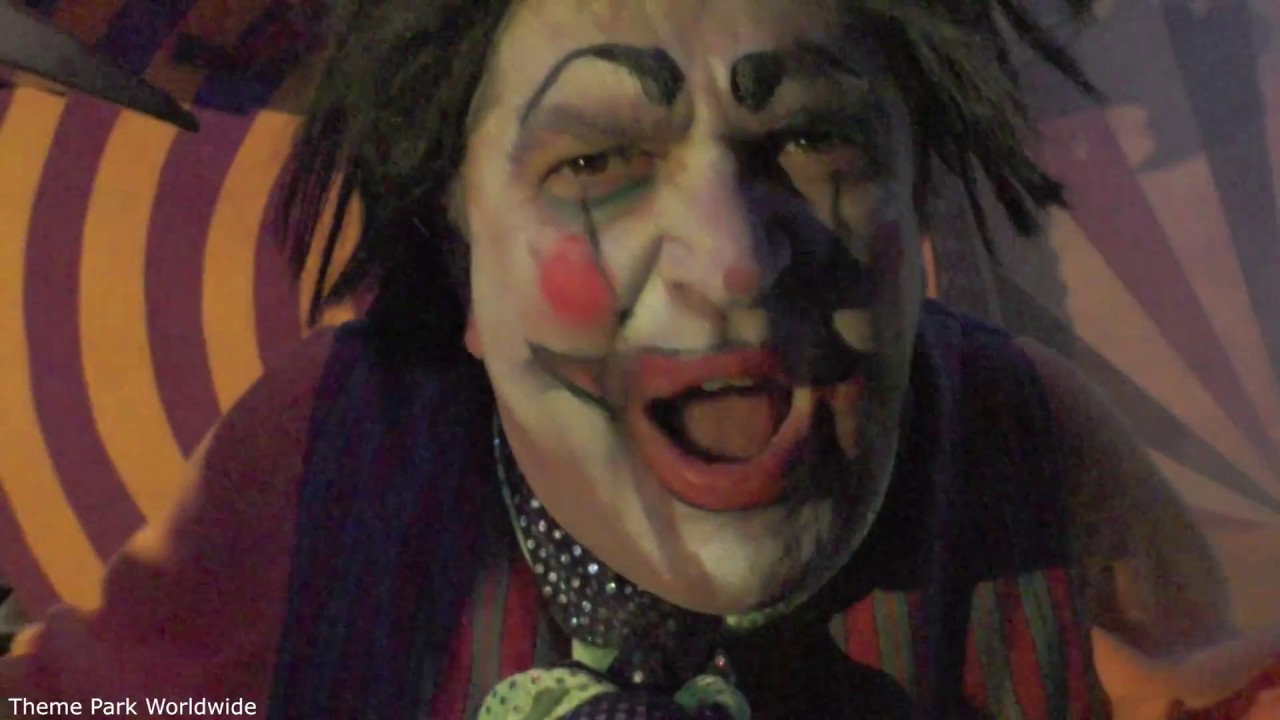 Freak Show Scare Zone Night-time POV - Alton Towers Scarefest 2016