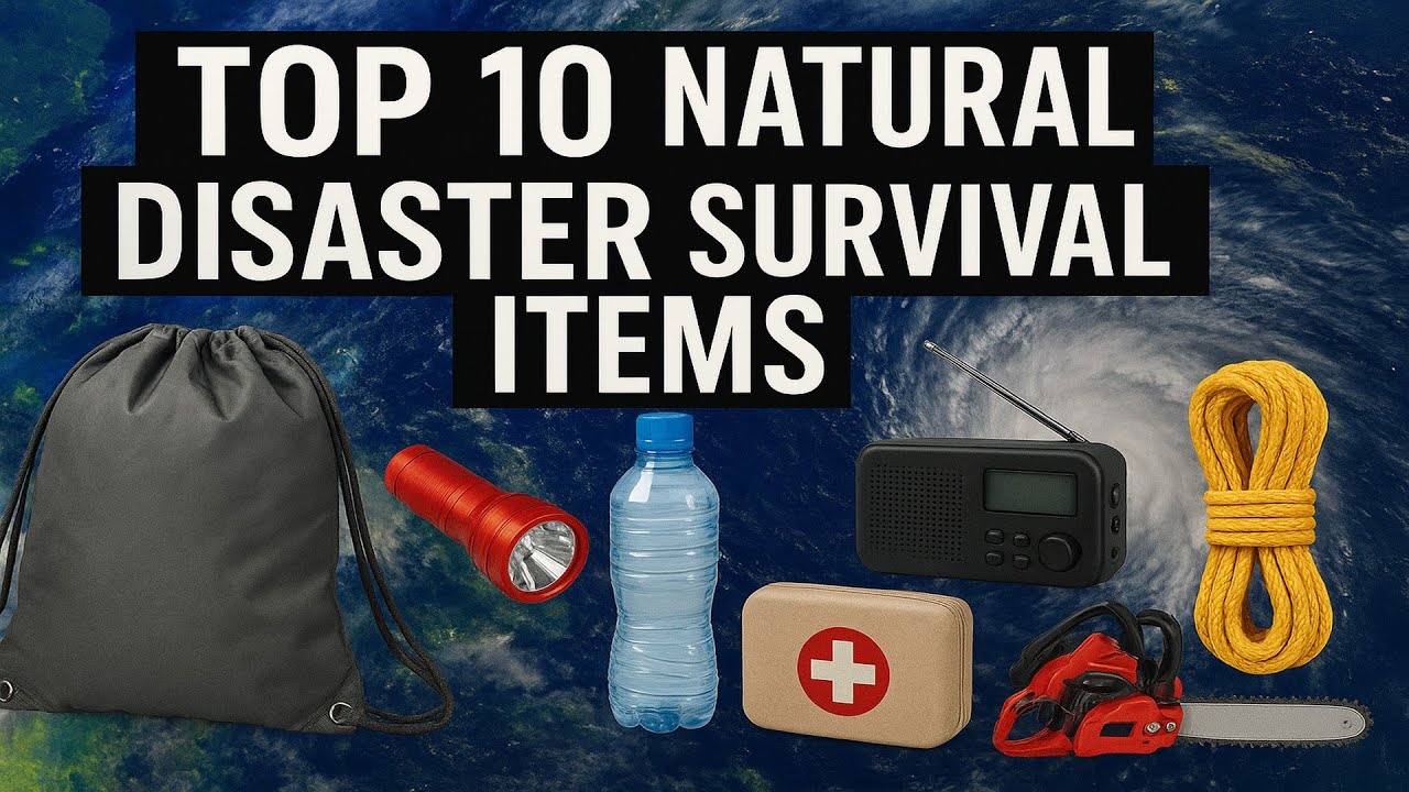 TOP 10 Disaster Survival Preps Part 1