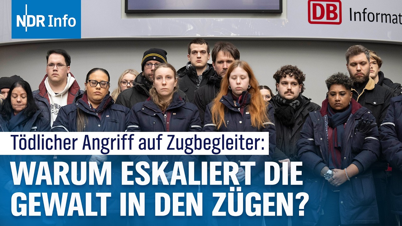 Nach tödlicher Attacke auf Zugbegleiter Serkan C.: DB‑Personal fordert mehr Unterstützung | NDR Info