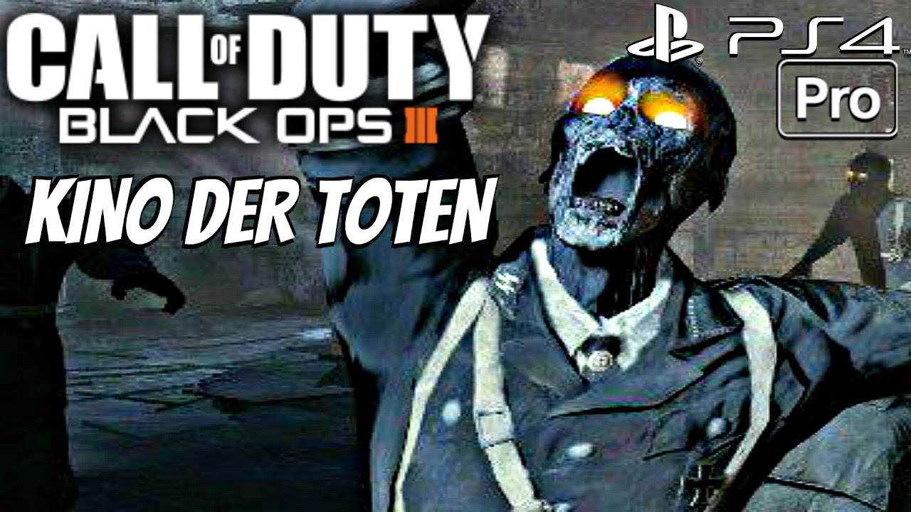 COD Black Ops 3 - Kino Der Toten Gameplay (Zombie Chronicles Remastered) PS4 PRO