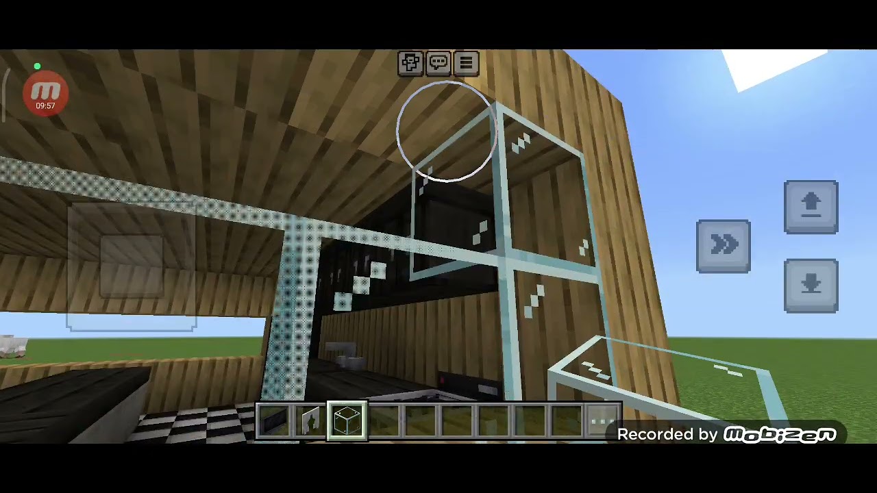 Modlu Minecraftta ev yaptık