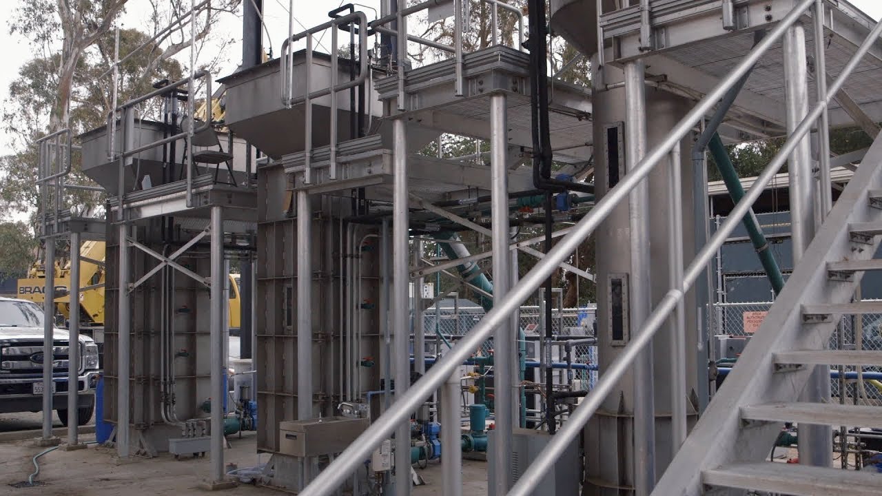 New Stanford plant tests energy-saving way to treat wastewater