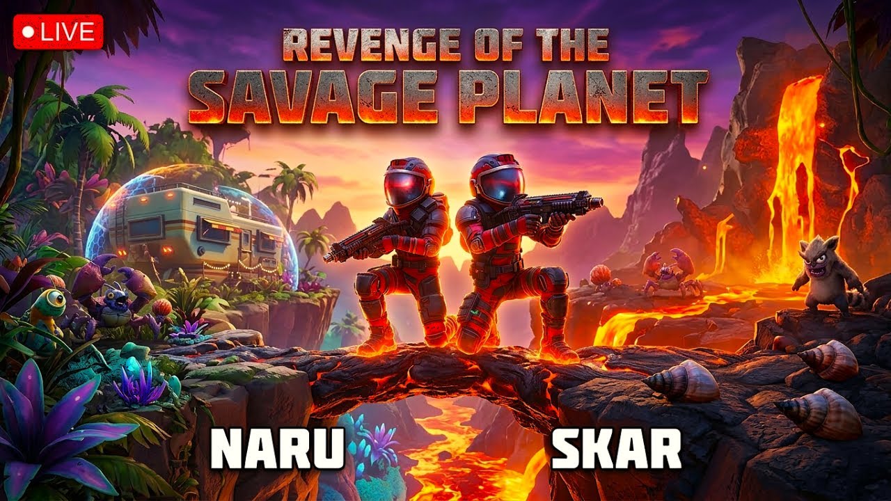 #4 ALMOST AT THE END OF THE PLANET? 🚀 Revenge of the Savage Planet ft. @_SKAR_