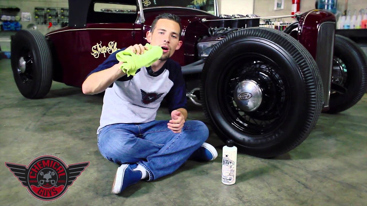 Vintage Heavy Metal Polish - Chemical Guys Car Care Polishing Classic 1929 Ford Hot Rod